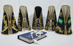 Pacote de Matrizes Manto Nossa Senhora Aparecida (Projeto no Bastidor)