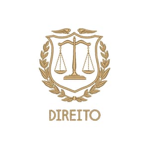 Matriz de bordado Matriz de bordado Logomarca Direito