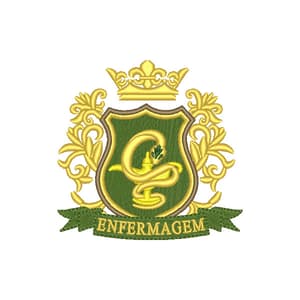 Matriz de bordado Logomarca Enfermagem