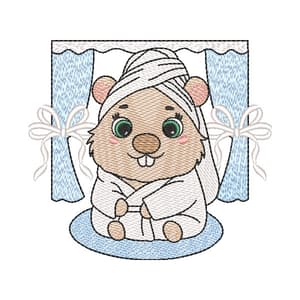 Capivara no Banho (Pontos Leves)