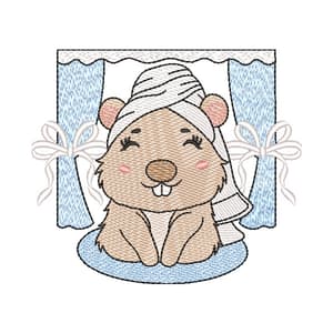 Capivara no Banho (Pontos Leves)