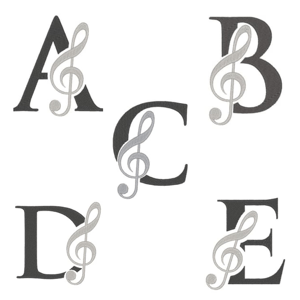  Alfabeto Clave Musical