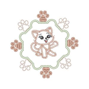 Moldura Gatinho