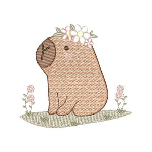 Capivara no Jardim