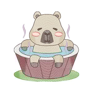 Capivara no Banho (Pontos Leves)