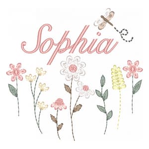 Coleçao Floral  para Decoraçao - Libelulas 2