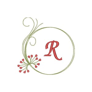 Delicate Floral Embroidery Design