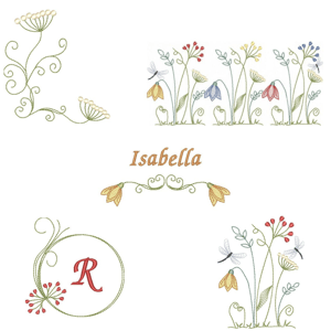 Delicate Garden Design Pack