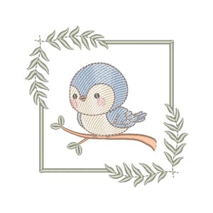 Passarinho na Moldura (Pontos Leves)