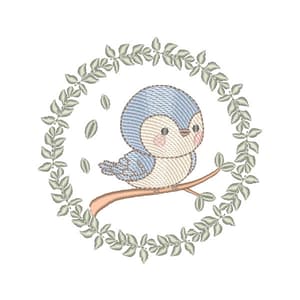 Passarinho na Moldura (Pontos Leves)
