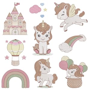Unicorn (Quick Stitch) Design Pack
