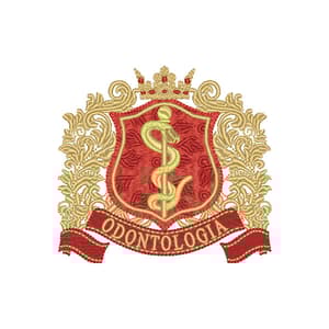 Matriz de bordado Odontologia brasão
