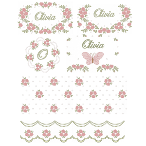 Garden Frame (Quick Stitch) Design Pack