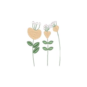 Floral Delicado (Pontos Leves)