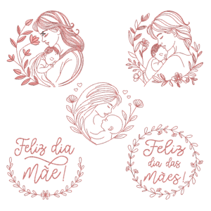 Pacote de Matrizes Amor de Mãe