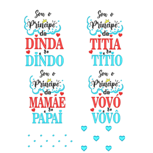 Pacote de Matrizes Frases Príncipe