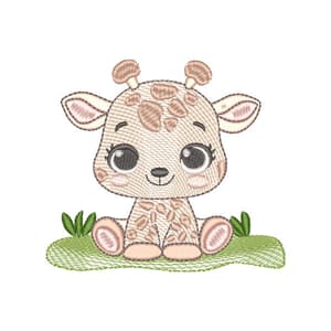 Girafa Cute (Pontos Leves)