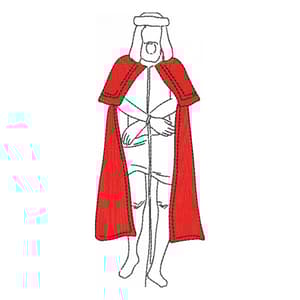 Matriz de bordado Jesus Cristo