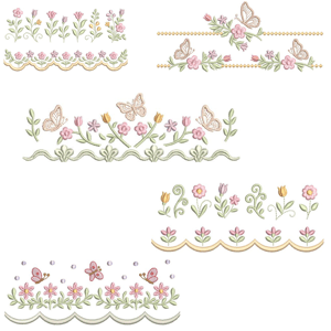  Barrados com Florais