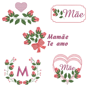 Pacote de Matrizes Dia das Mães