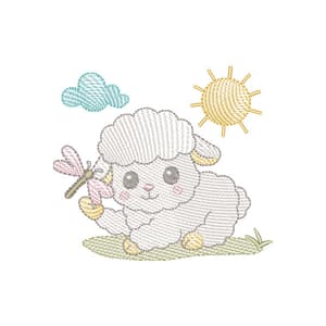 Ovelhinha fofa Brincando ( Pontos Leves)