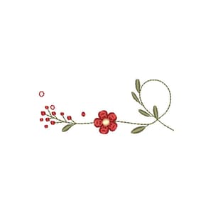 Matriz de bordado Florais e Molduras