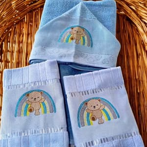 Ursinho com Arco-íris (Pontos Leves)