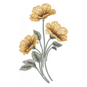 Papoula Amarela (Realísticos)