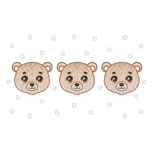 Barrado Safari Urso  (Pontos Leves)