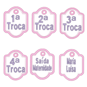  Tag Saída de Maternidade