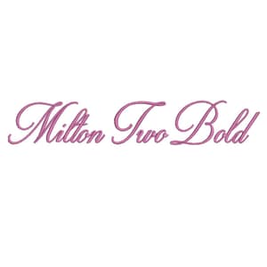  Fonte Milton Two Bold  (Pontos Leves)