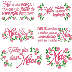  Dia Das Mães - galho de rosas