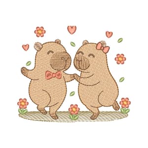 Capivaras Dancando (Pontos Leves)