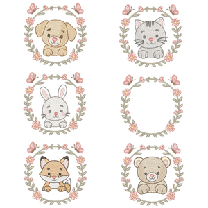  Animais na Moldura (Pontos Leves)