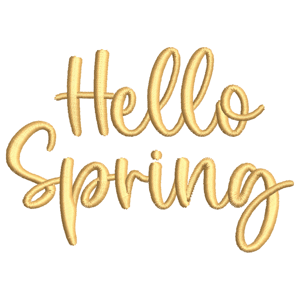  Fonte Hello Spring