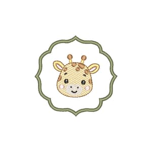 Moldura Rostinho da Girafa (Pontos Leves