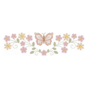 Floral com Borboleta