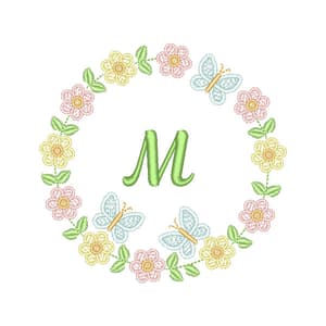 Moldura Floral (Pontos Leves)