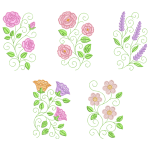  Arabesco Floral (Pontos Leves)