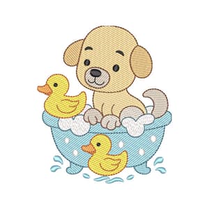 Cachorrinho Hora do Banho (Pontos Leves)