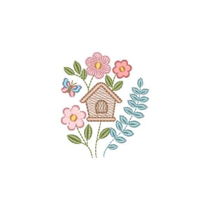 Jardim Casinha de Pássaros (Pontos Leves)