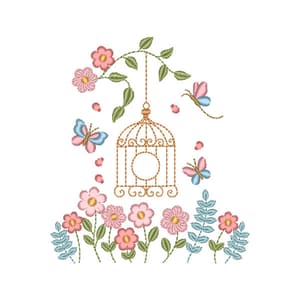 Jardim com Gaiola (Pontos Leves)