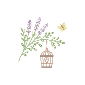 Floral Lavanda Delicado