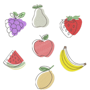  Frutas Deslocada Semaninha (Pontos Leves)