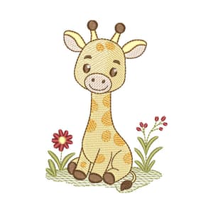 Girafa Cute (Pontos Leves)