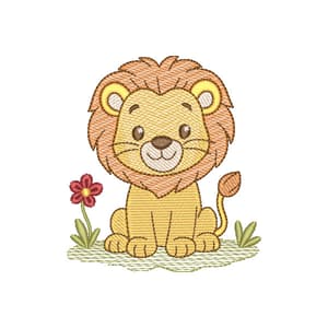 Leão Cute (Pontos Leves)