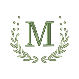 Moldura com inicial