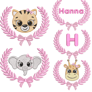  Animais em Moldura (Pontos Leves)