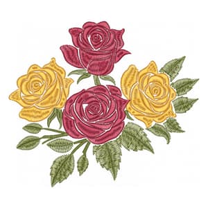 Buque de rosas