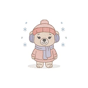 Ursinha no Inverno (Pontos Leves)